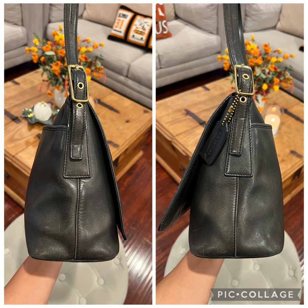 Coach Vintage Legacy Flap Leather Shoulder Bag - Picture 5 of 17